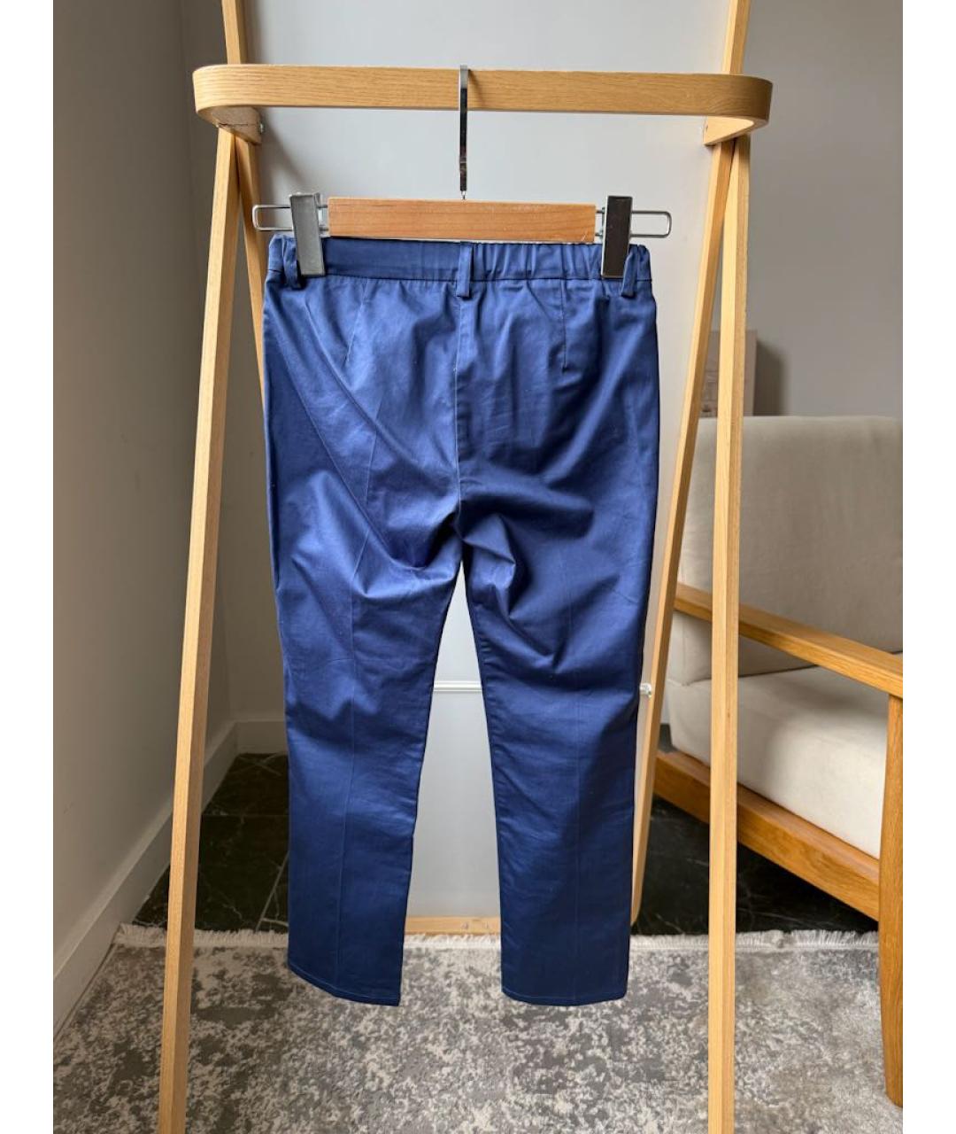 SIMONETTA RAVIZZA Темно-синие брюки и шорты, фото 2