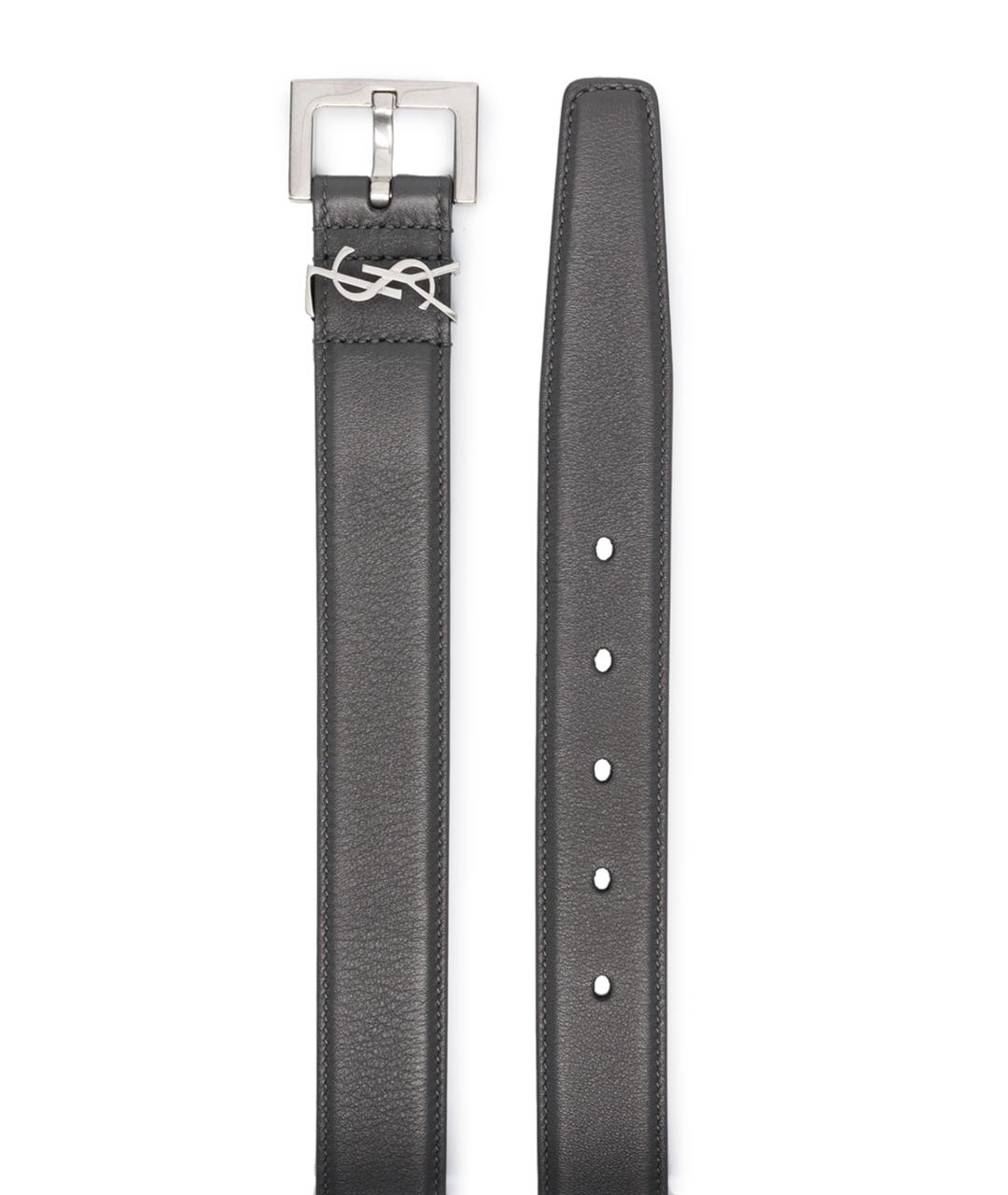 SAINT LAURENT Кожаный ремень, фото 2