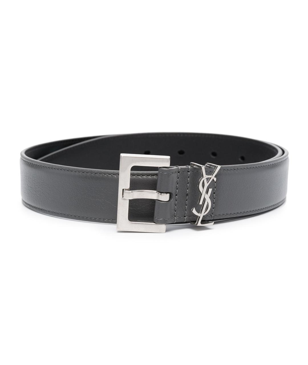 SAINT LAURENT Кожаный ремень, фото 1