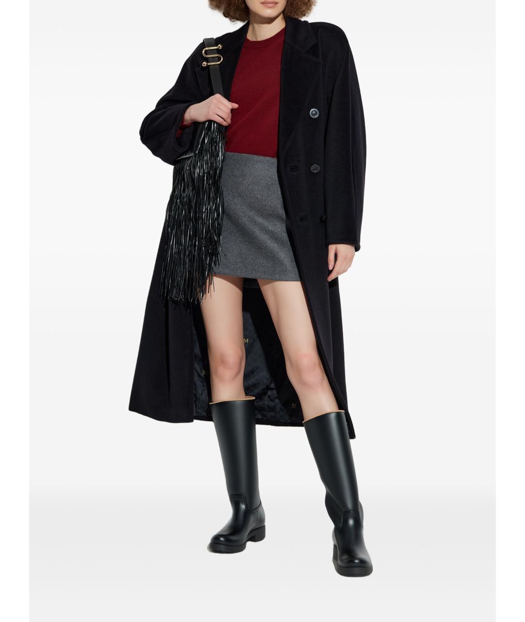 MAX MARA Бордовый кашемировый джемпер / свитер, фото 4