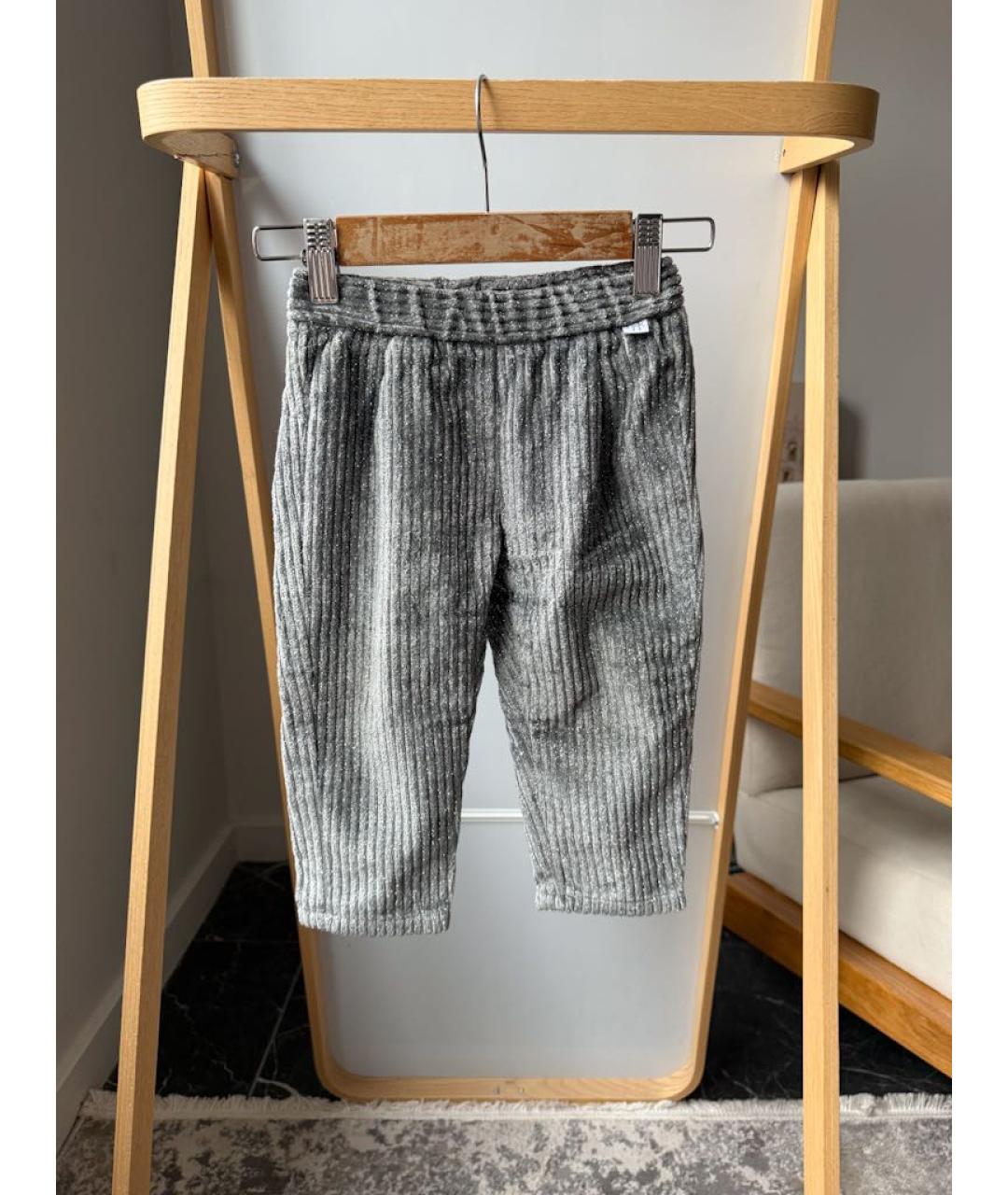 IL GUFO Серые брюки и шорты, фото 2