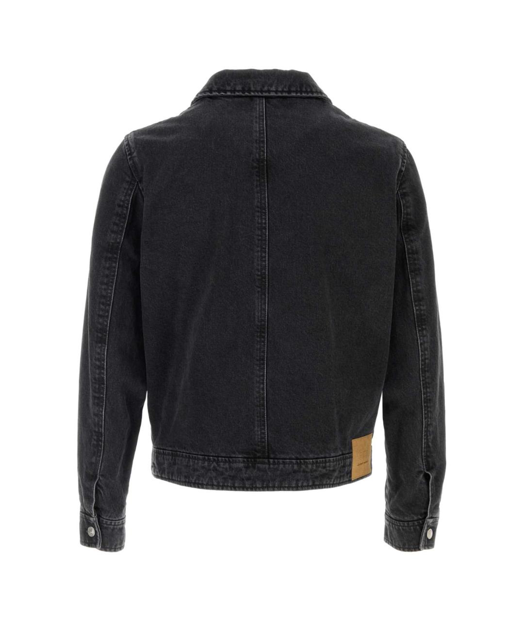 Ami Paris Черная хлопковая куртка, фото 2