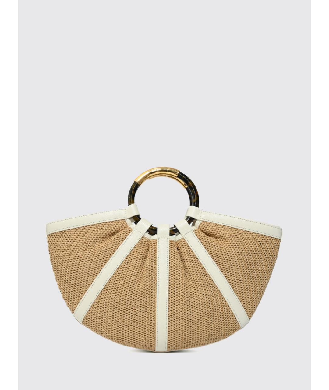 COCCINELLE Пелетеная сумка с короткими ручками, фото 4