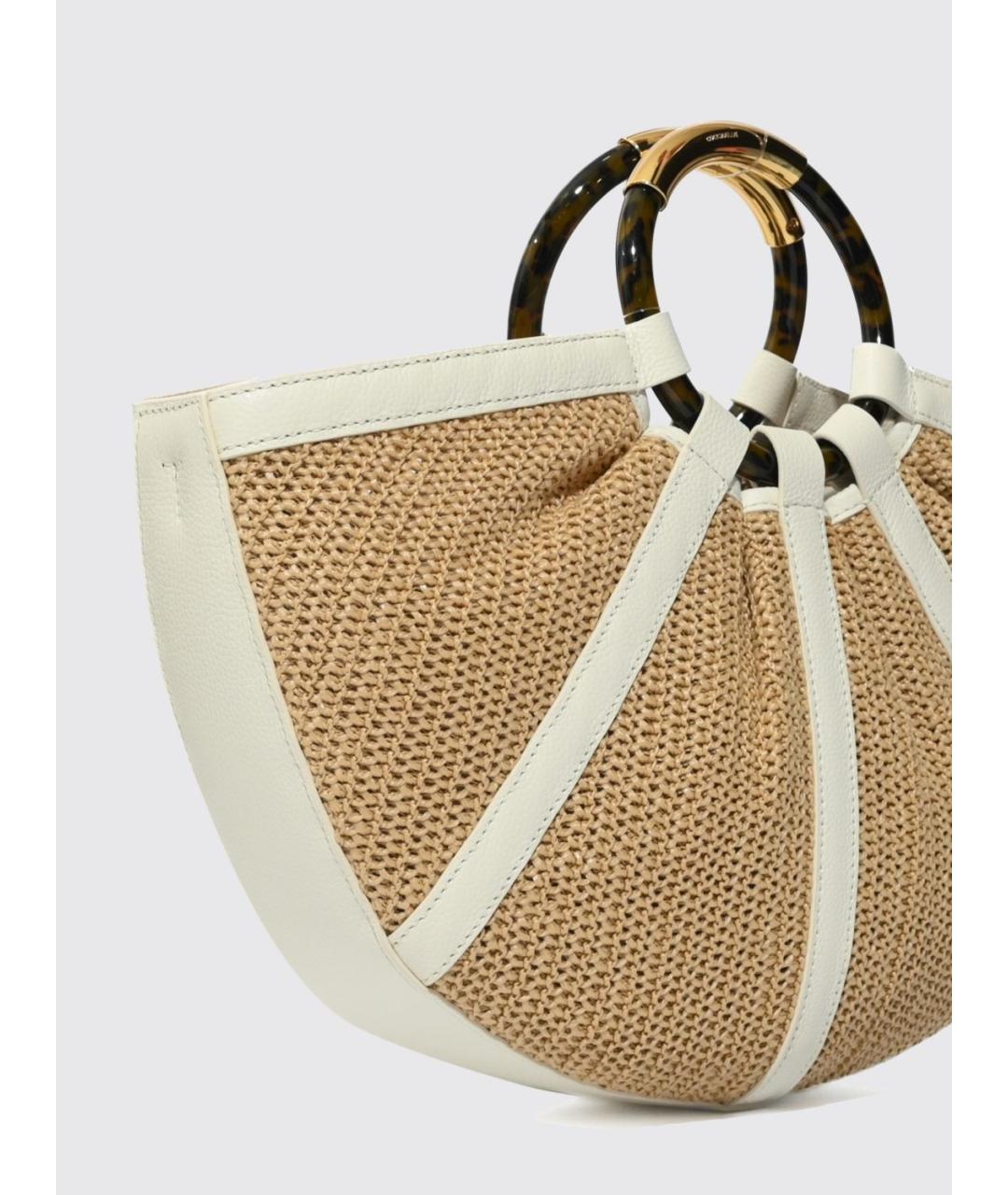 COCCINELLE Пелетеная сумка с короткими ручками, фото 3