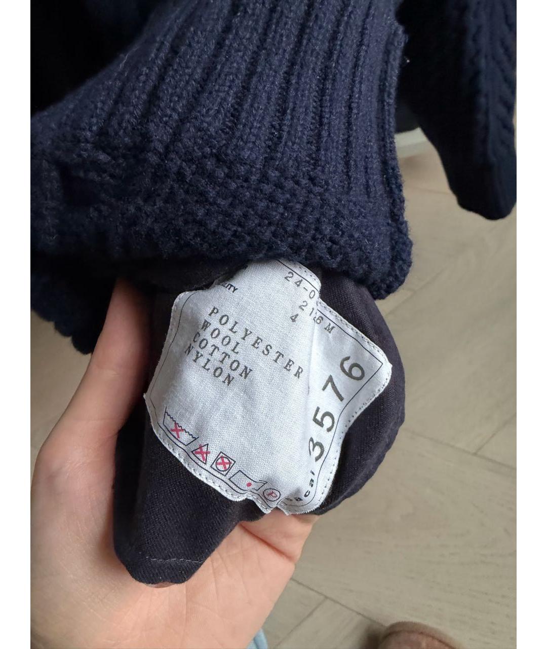 SACAI Темно-синий шерстяной джемпер / свитер, фото 3