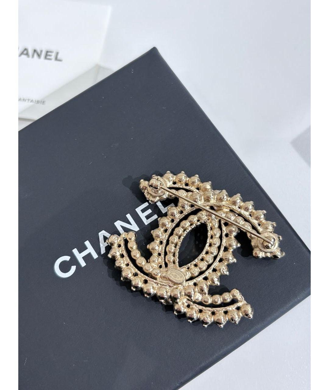 CHANEL Золотая булавка / брошь, фото 5