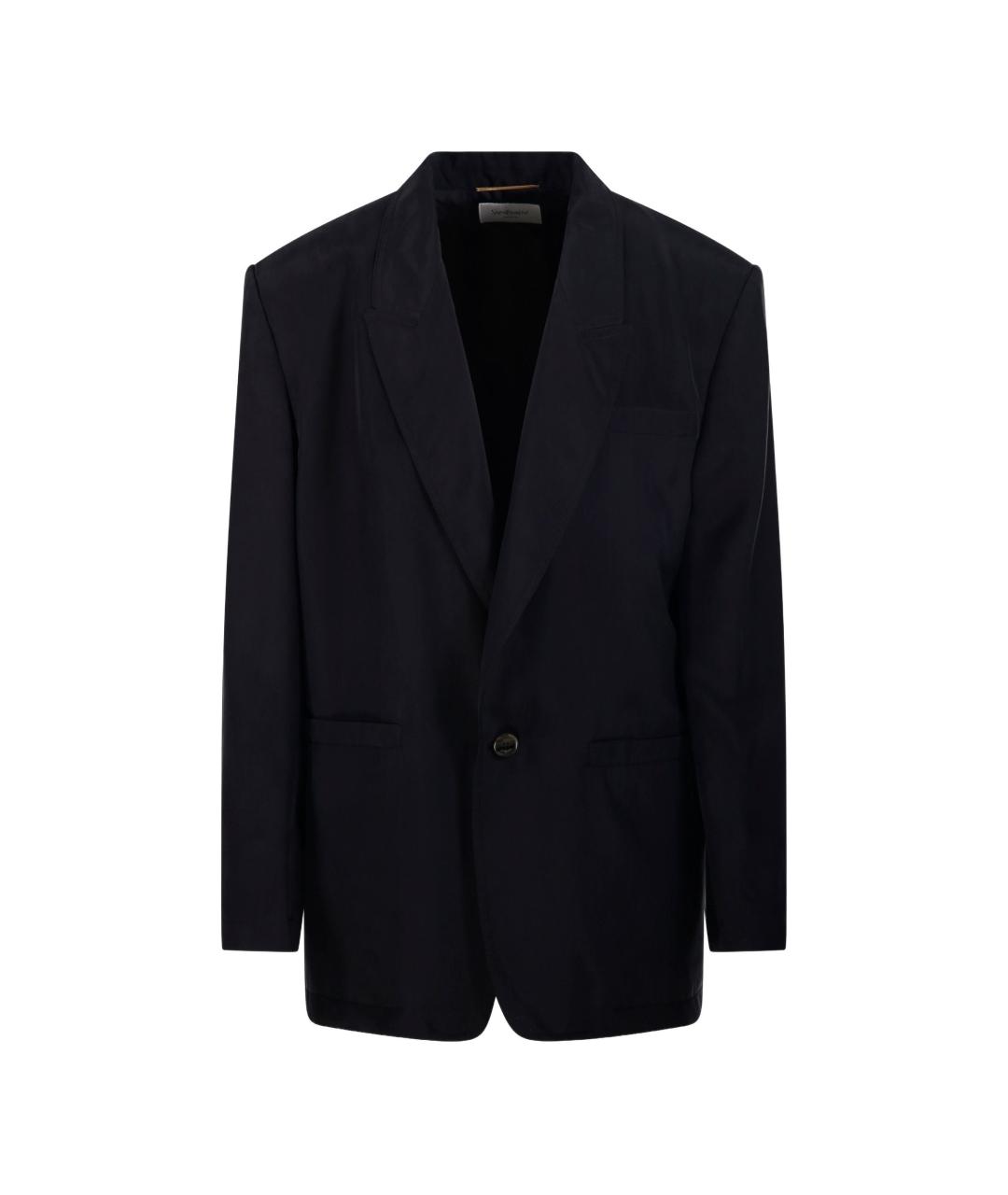 SAINT LAURENT Шелковый жакет/пиджак, фото 1