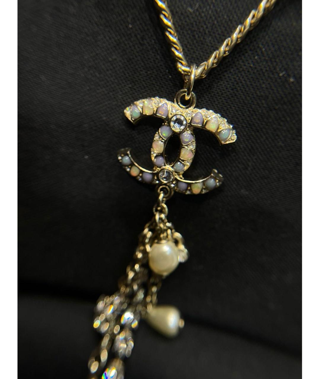 CHANEL Золотая подвеска, фото 3