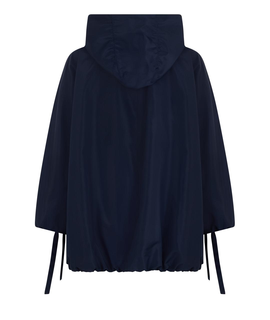 'S MAX MARA Синяя полиэстеровая куртка, фото 2