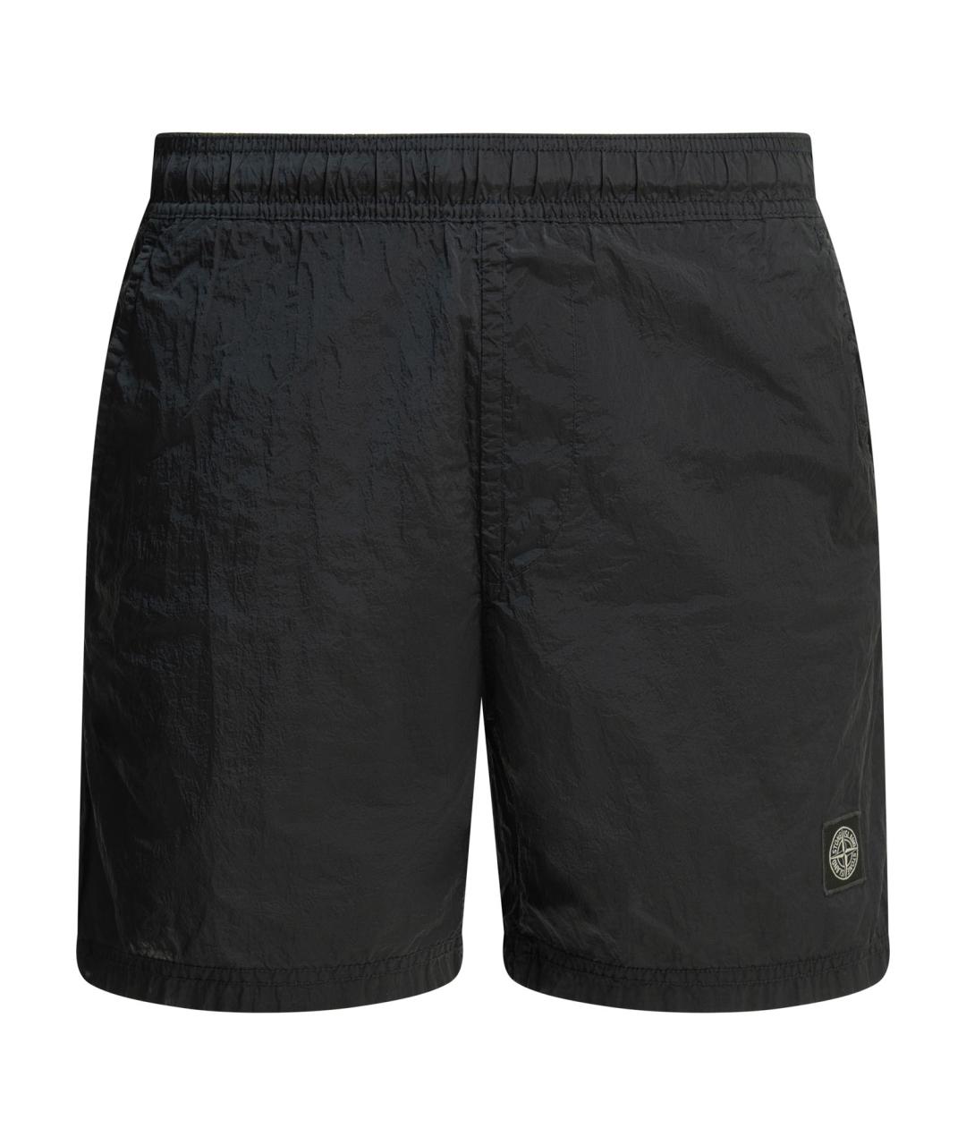 STONE ISLAND Синие полиамидовые плавки, фото 1