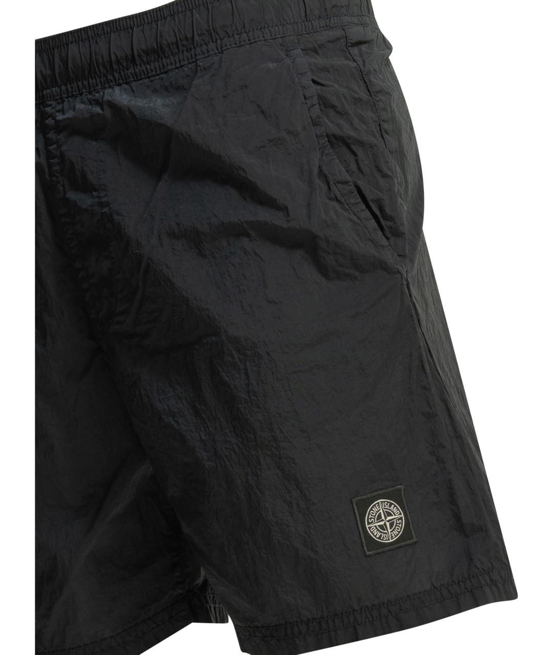 STONE ISLAND Синие полиамидовые плавки, фото 3