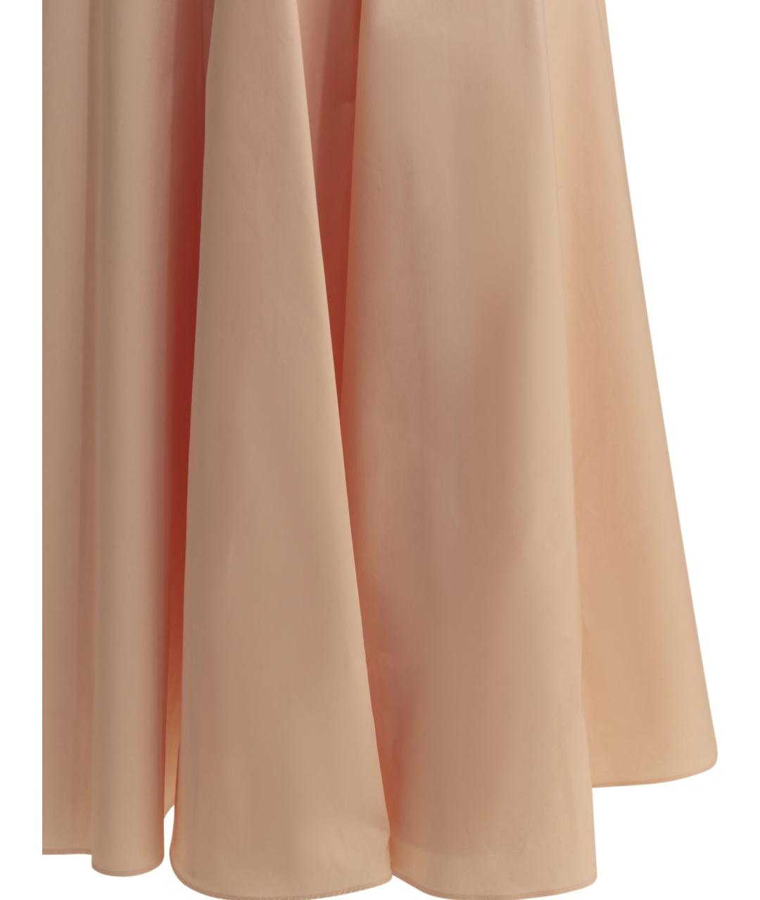 GIVENCHY Розовая хлопковая юбка миди, фото 4