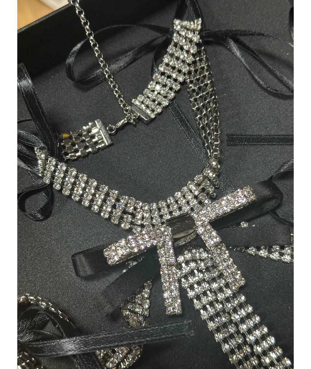 MIU MIU Серебряное колье, фото 3