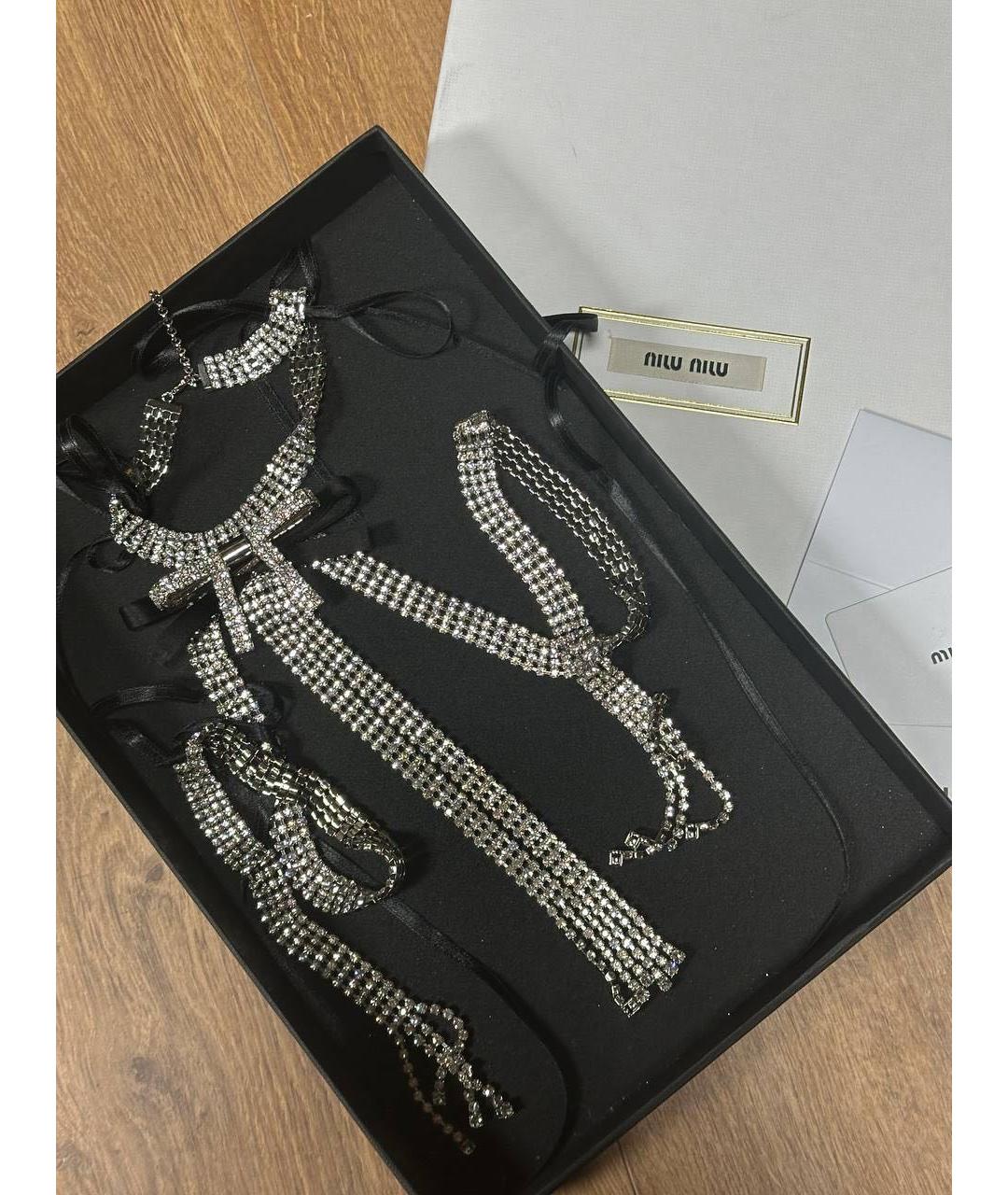 MIU MIU Серебряное колье, фото 2