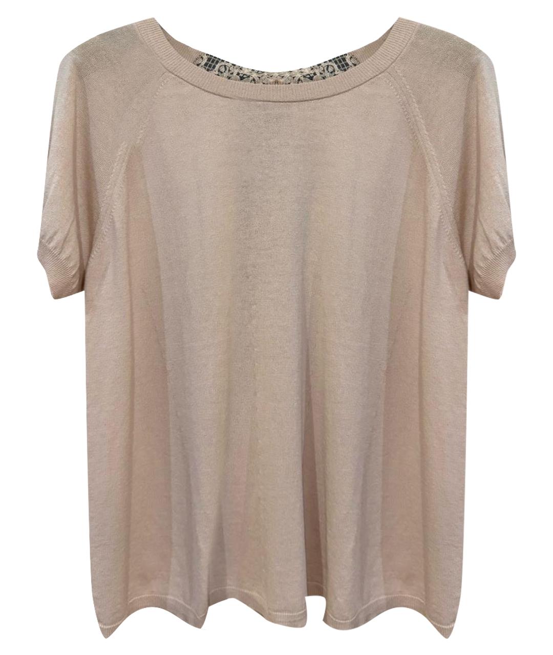 RED VALENTINO Розовая хлопковая блузы, фото 1