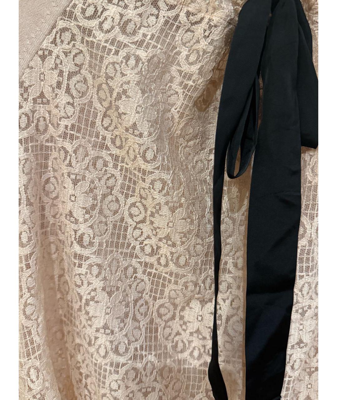 RED VALENTINO Розовая хлопковая блузы, фото 3