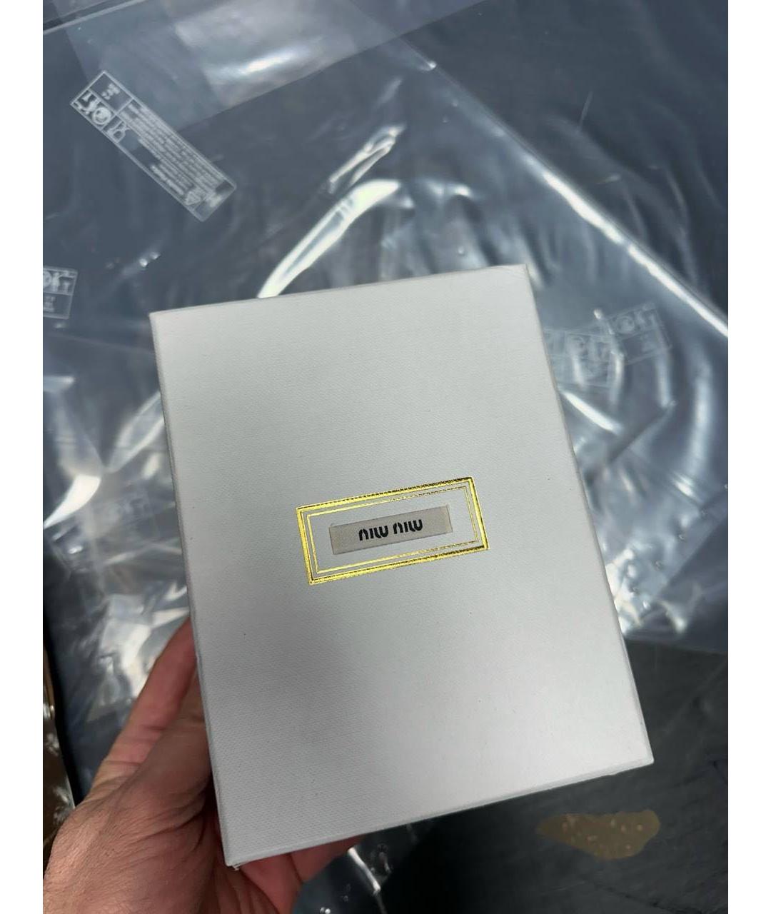 MIU MIU Серебрянный браслет, фото 2