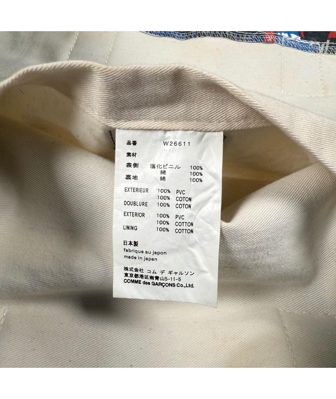 COMME DES GARÇONS SHIRT Мульти тканевая сумка тоут, фото 6
