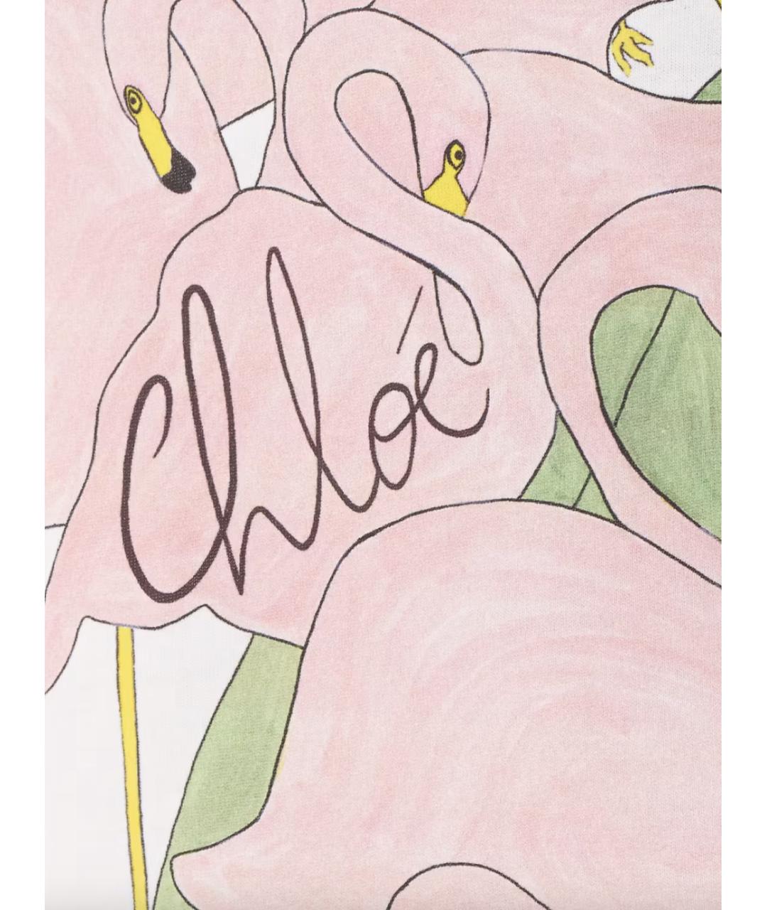CHLOE Мульти хлопковая футболка, фото 3