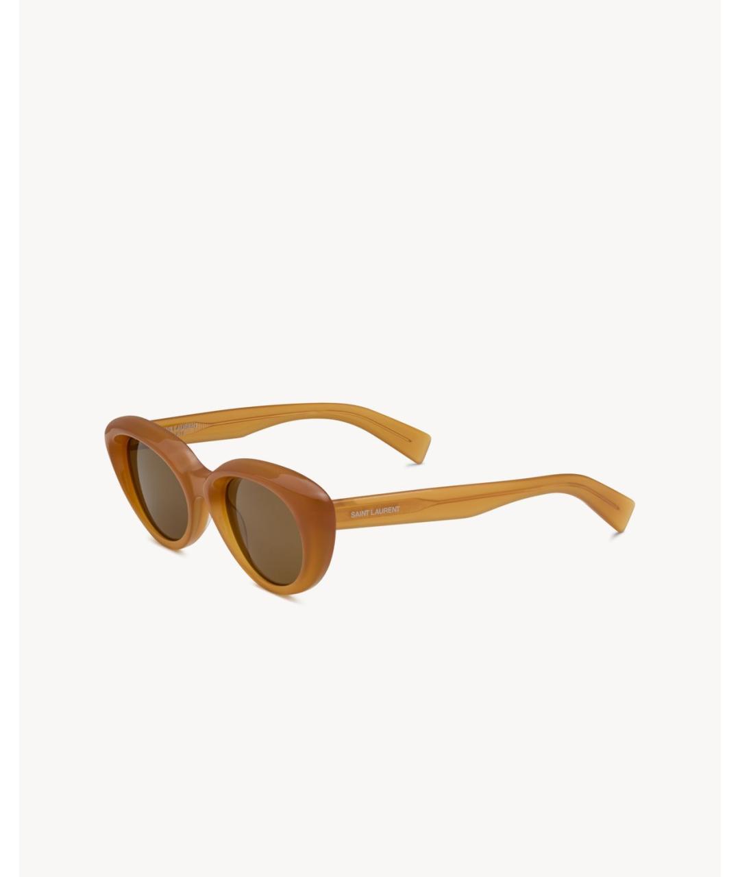 SAINT LAURENT Мульти пластиковые солнцезащитные очки, фото 2