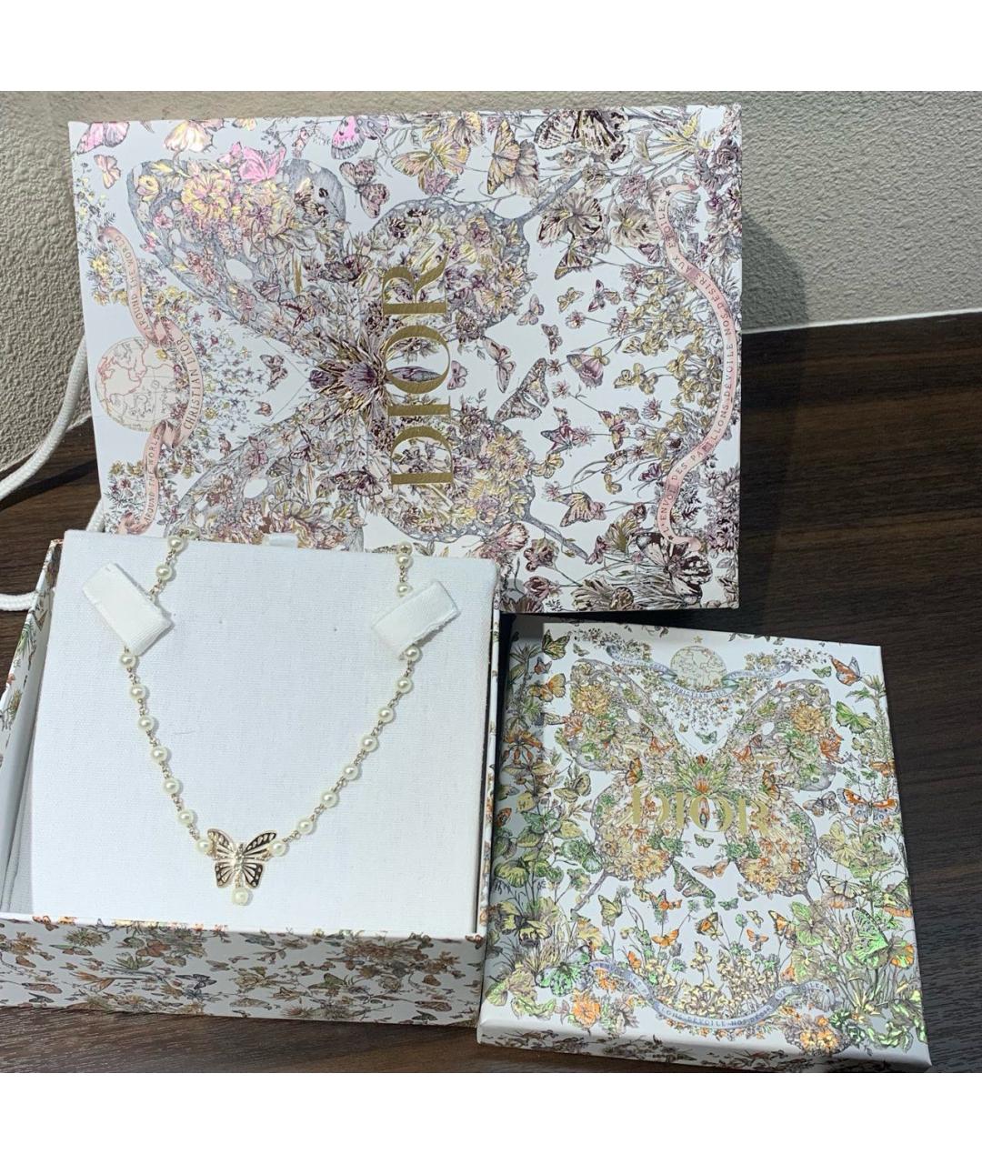 CHRISTIAN DIOR Золотое колье, фото 6