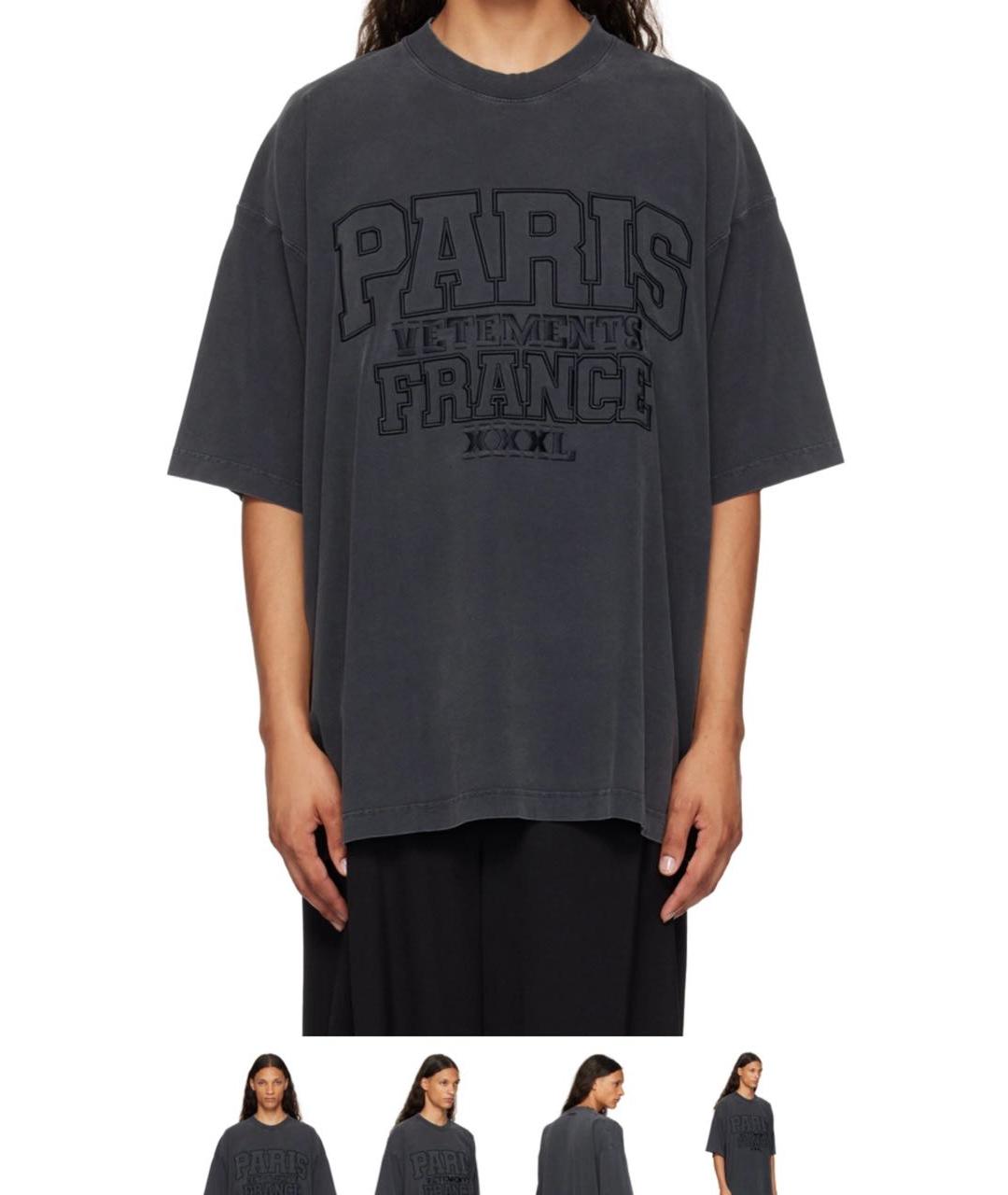 VETEMENTS Хлопковая футболка, фото 7