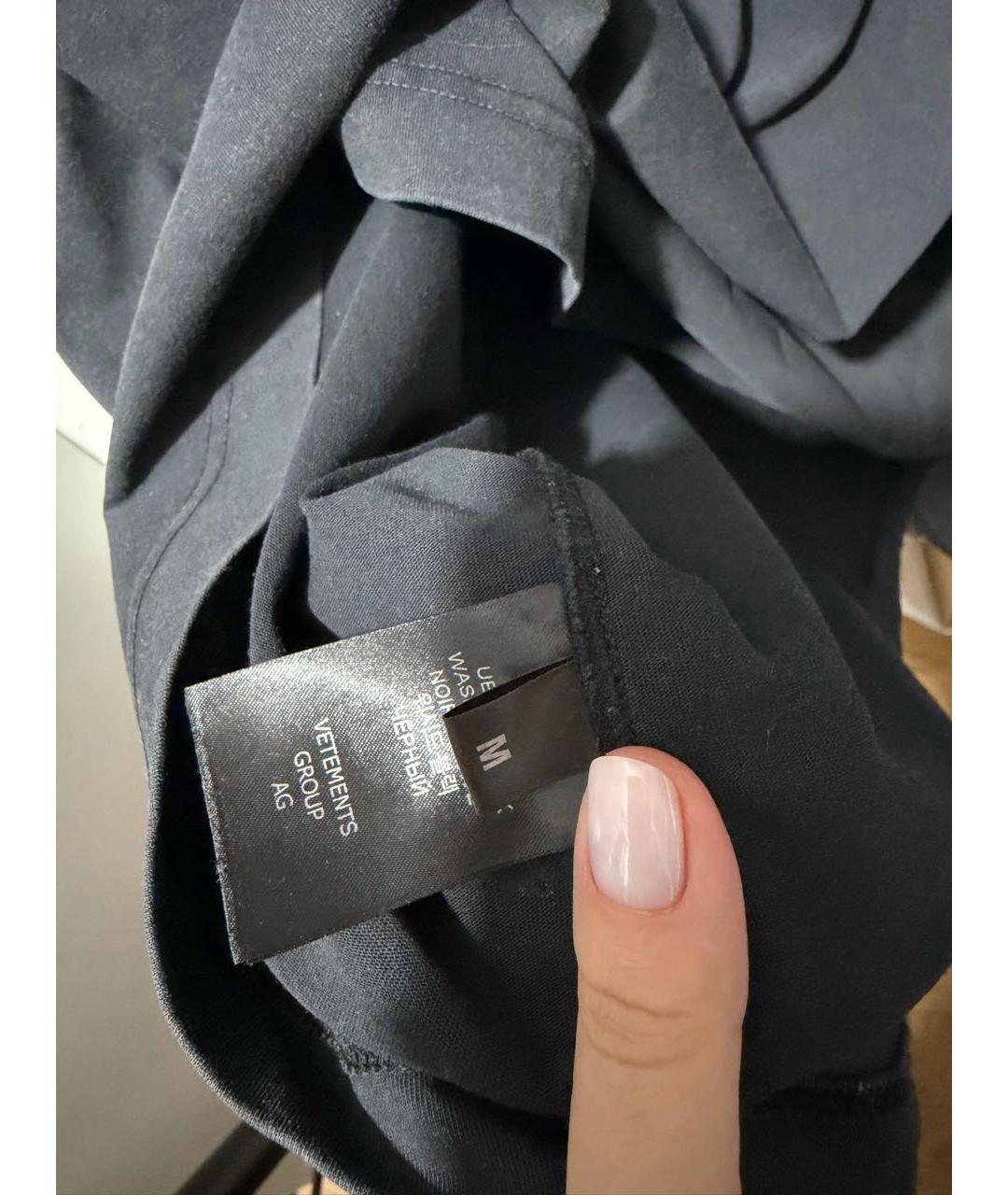 VETEMENTS Хлопковая футболка, фото 6