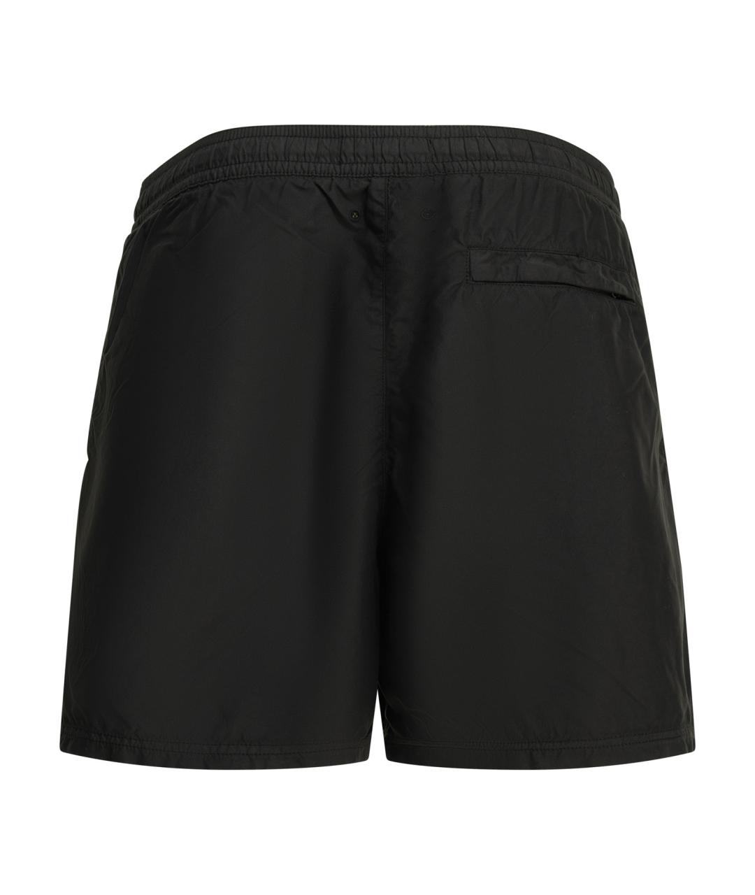 STONE ISLAND Черные полиамидовые плавки, фото 2