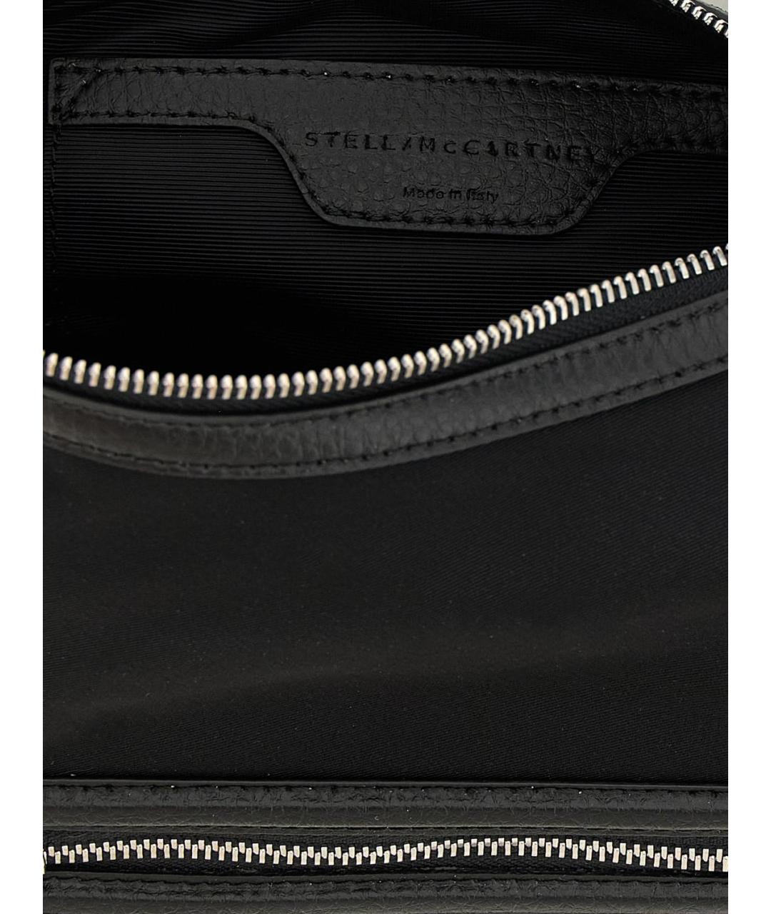 STELLA MCCARTNEY Черная синтетическая сумка через плечо, фото 4