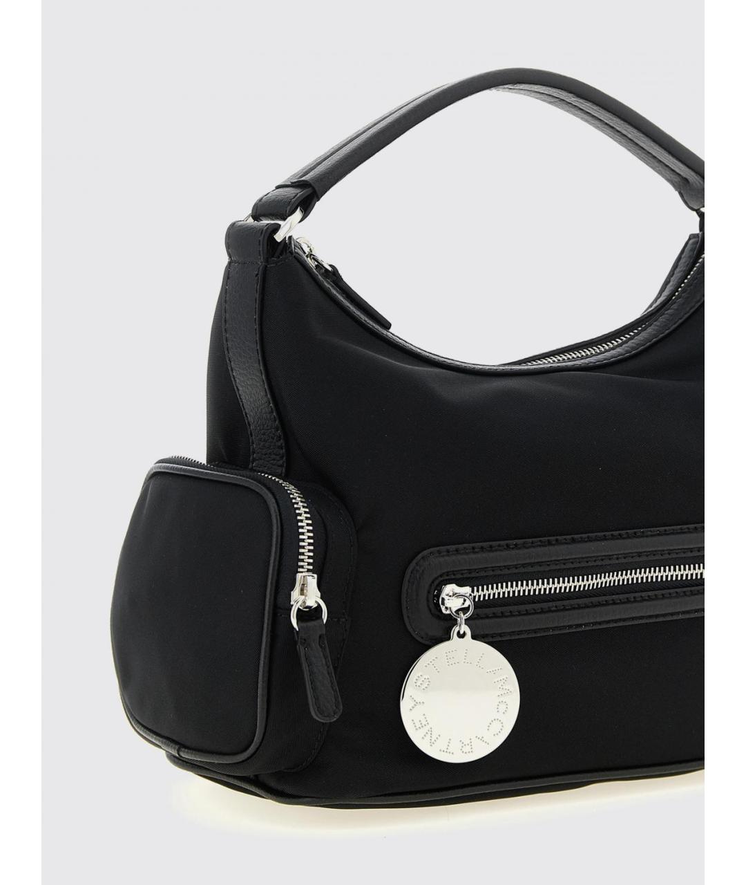 STELLA MCCARTNEY Черная синтетическая сумка через плечо, фото 3