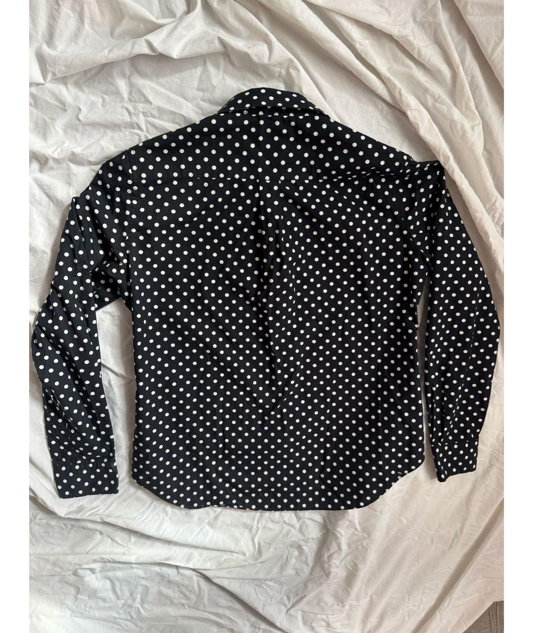 COMME DES GARÇONS Черная хлопковая рубашка, фото 2