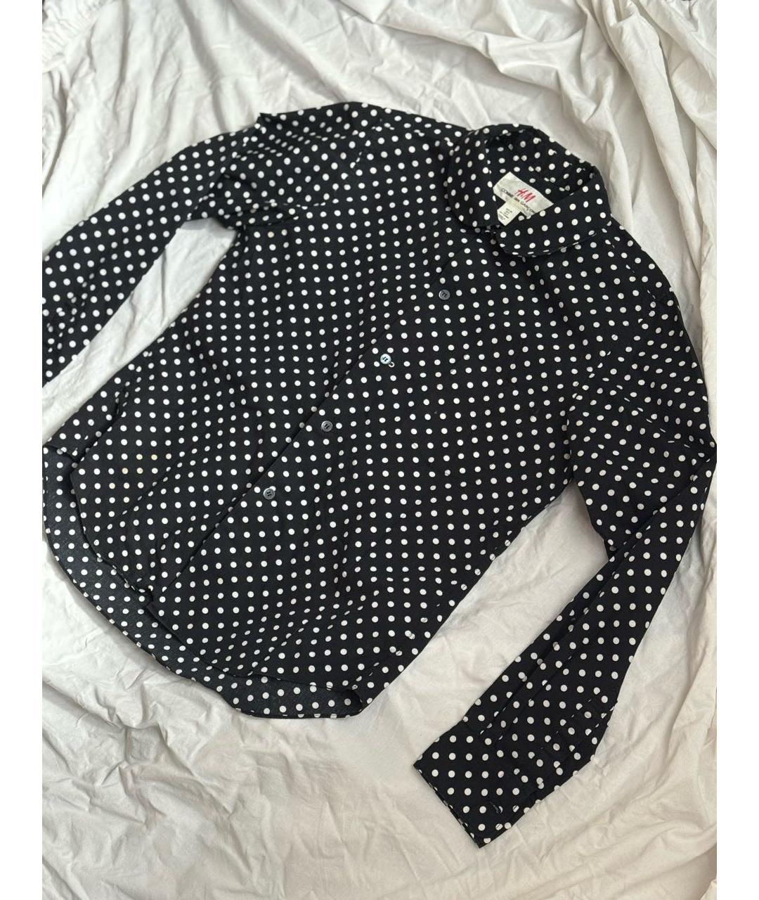 COMME DES GARÇONS Черная хлопковая рубашка, фото 5