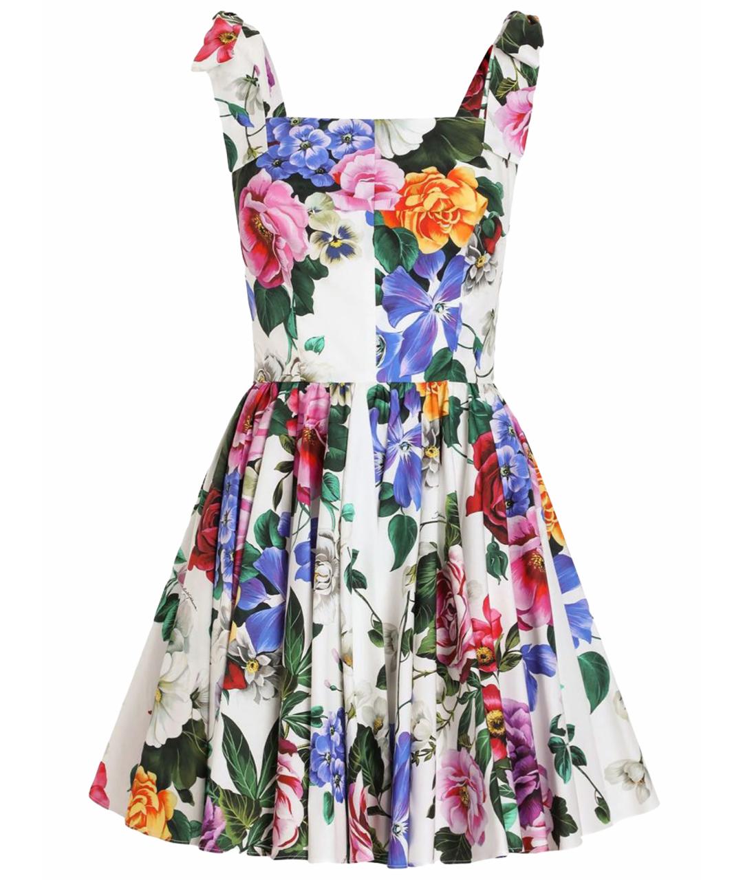 DOLCE&GABBANA Хлопковое коктейльное платье, фото 1