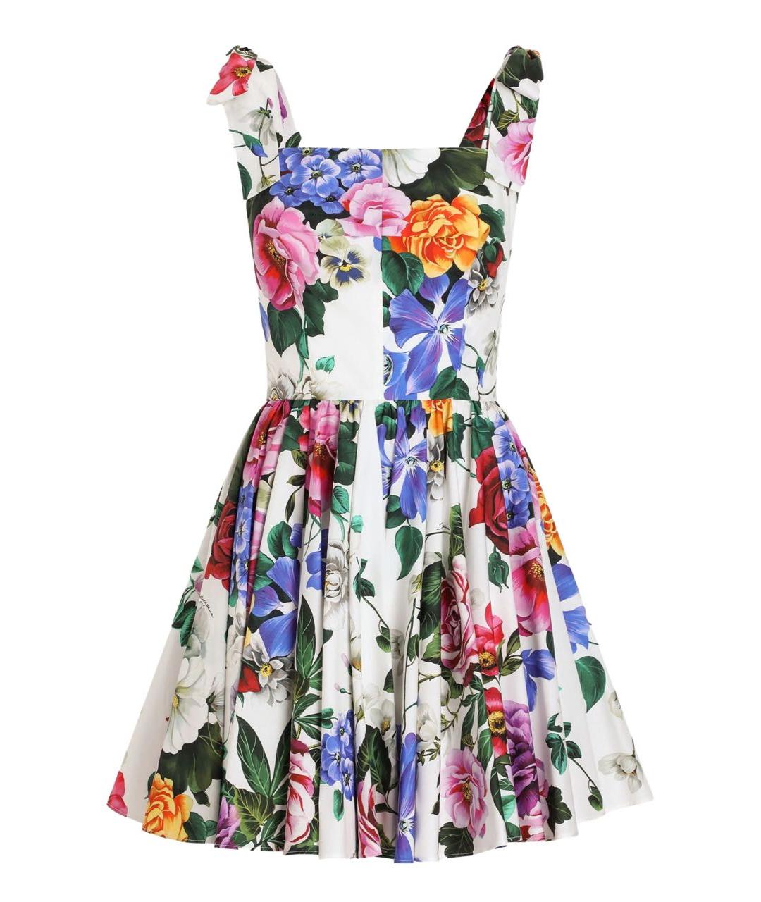 DOLCE&GABBANA Хлопковое коктейльное платье, фото 6