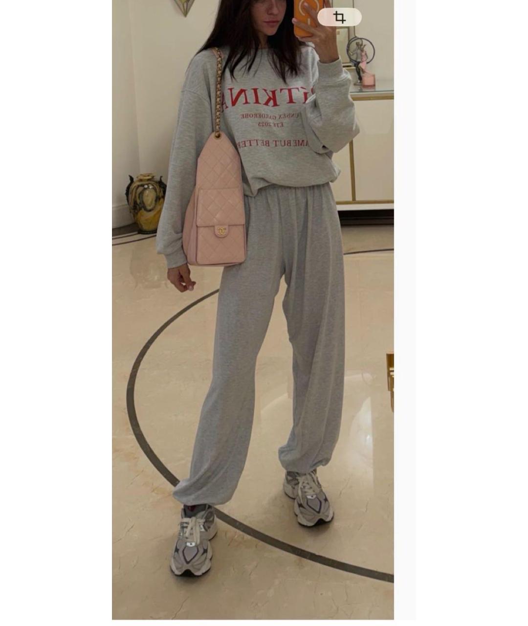 CHANEL Розовая кожаная сумка с короткими ручками, фото 4