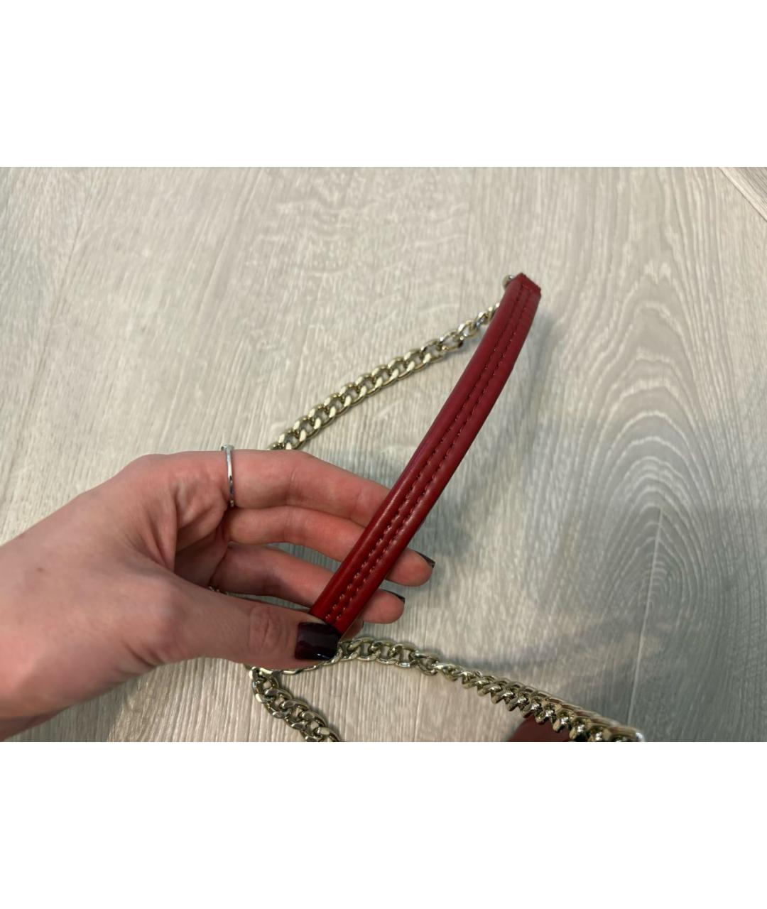 LOVE MOSCHINO Черная сумка через плечо из искусственной кожи, фото 6