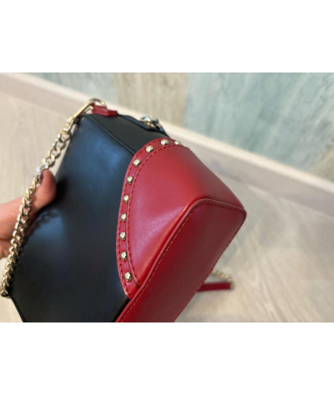 LOVE MOSCHINO Черная сумка через плечо из искусственной кожи, фото 3