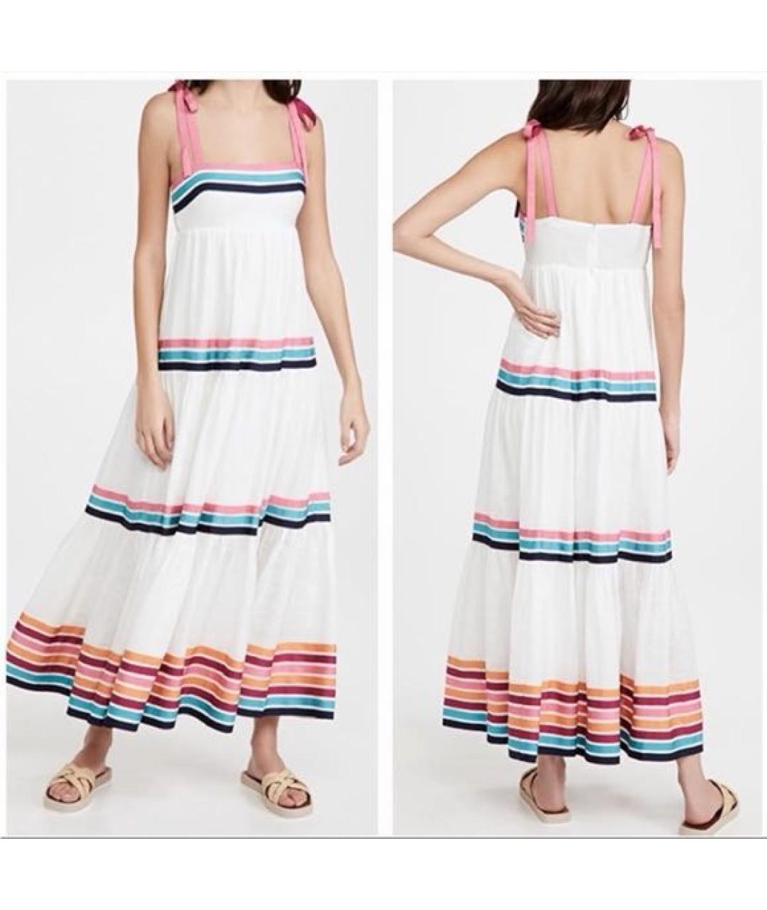 ZIMMERMANN Белый льняной сарафан, фото 3