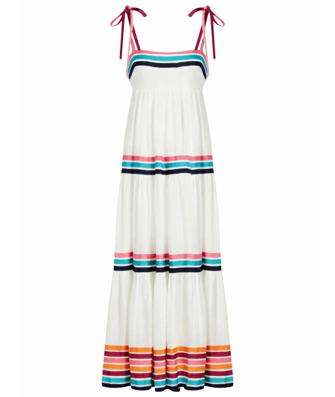 ZIMMERMANN Белый льняной сарафан, фото 1