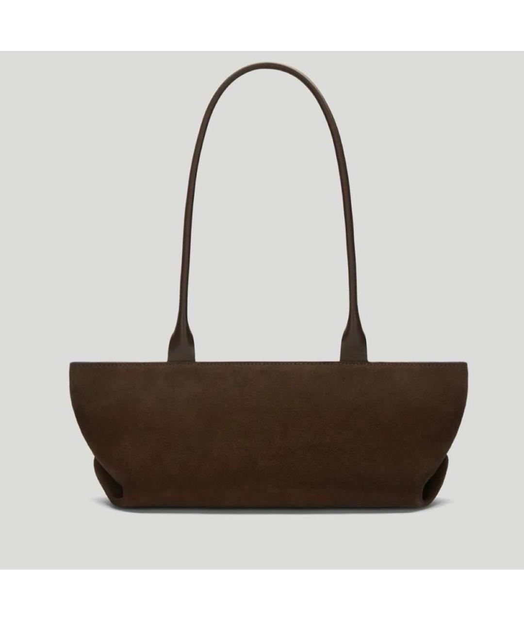 DEMELLIER Коричневая замшевая сумка через плечо, фото 3