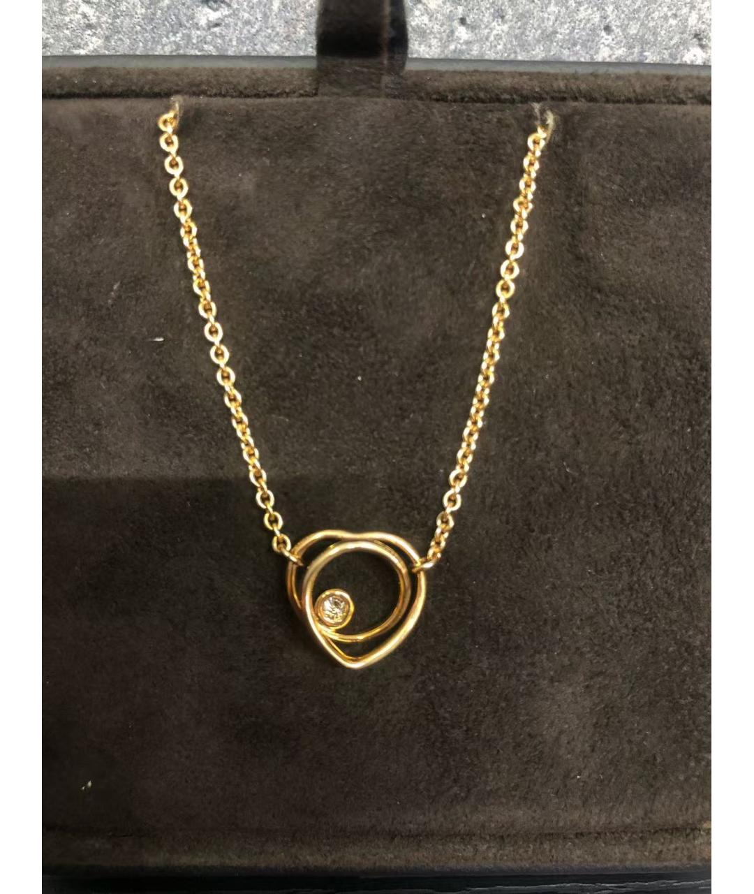 HERMES Золотое колье, фото 5