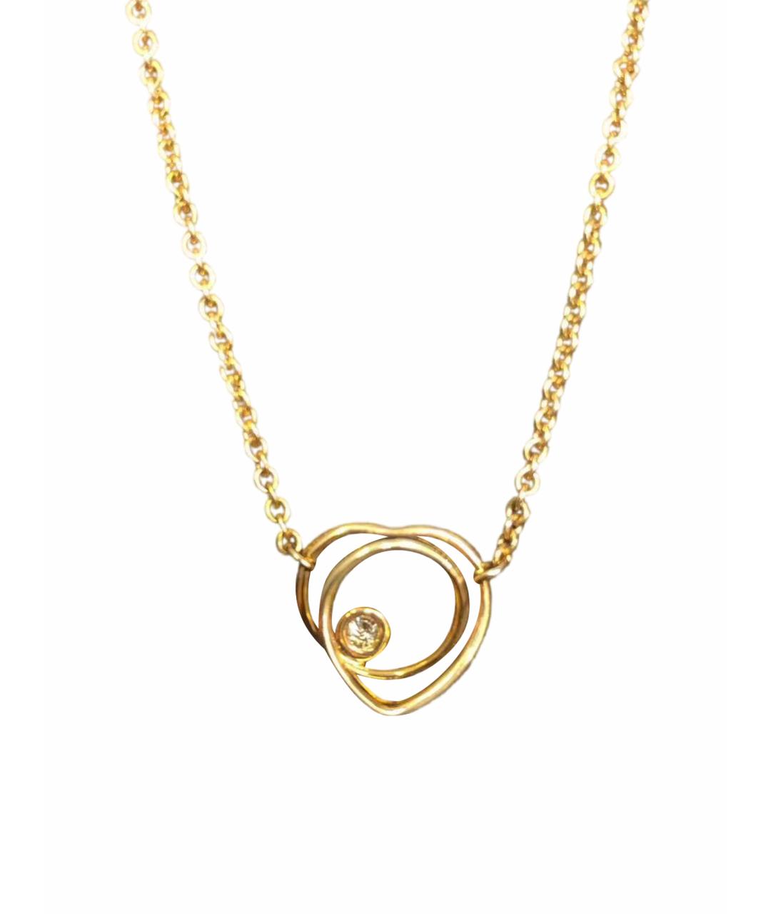 HERMES Золотое колье, фото 1