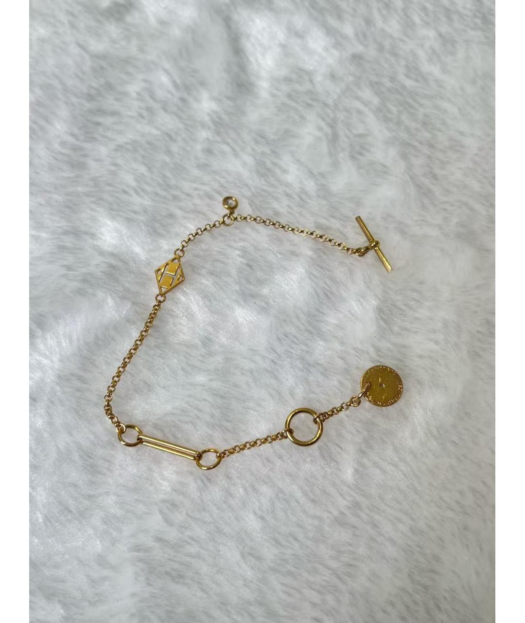 HERMES Золотые запонки, фото 7