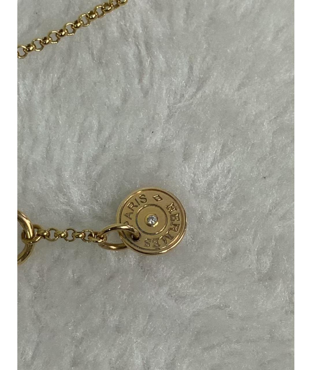 HERMES Золотые запонки, фото 4