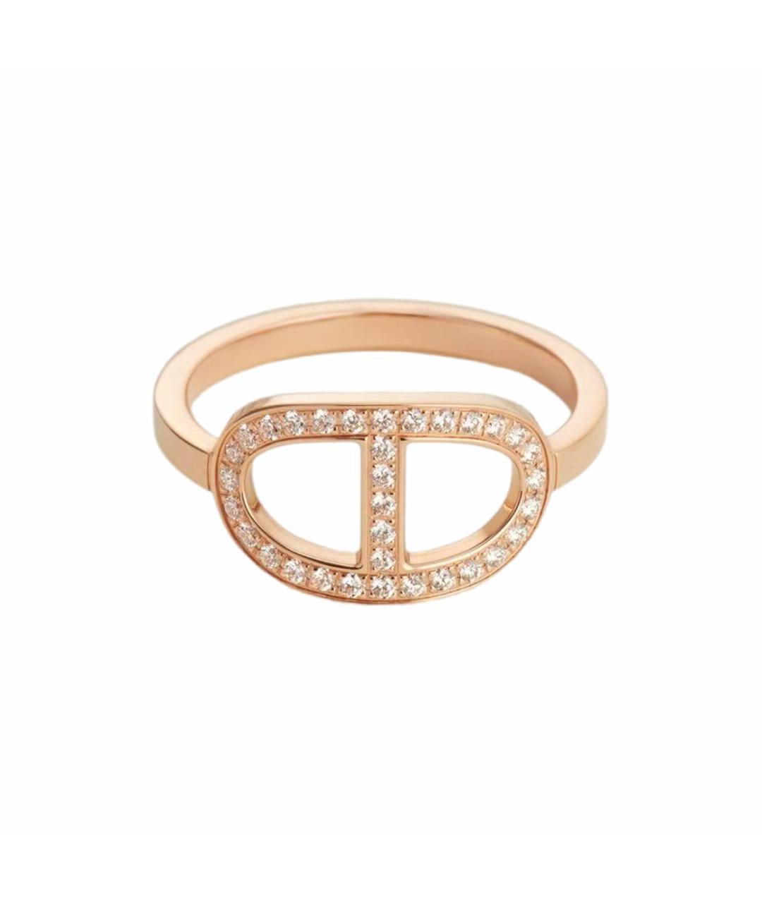 HERMES Золотое кольцо из розового золота, фото 1