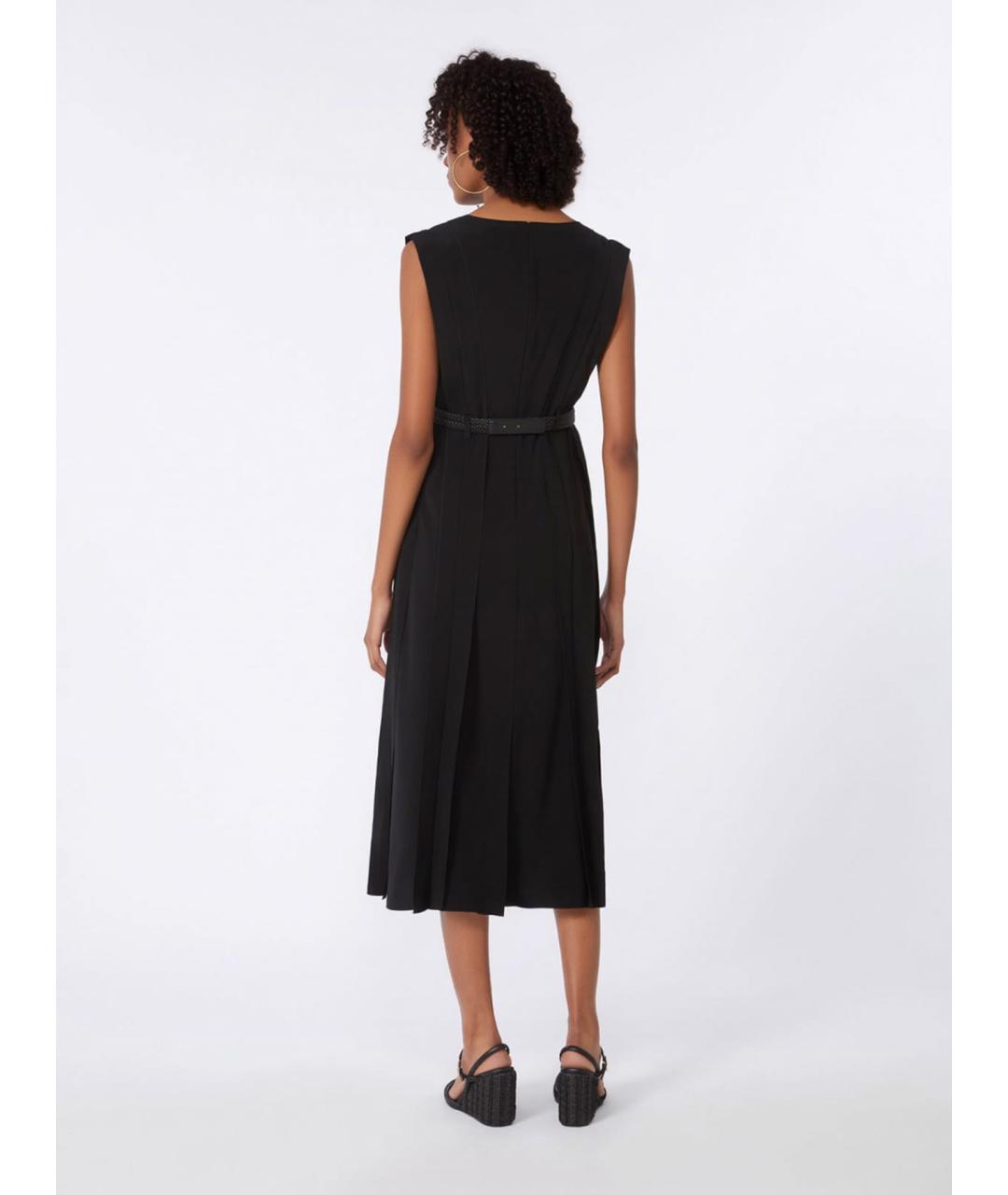 MAX MARA Черное повседневное платье, фото 4