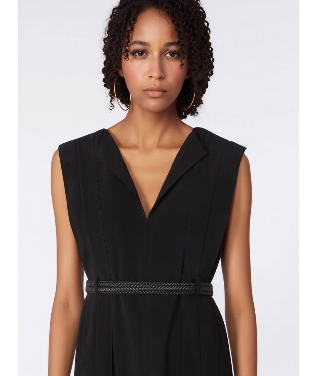 MAX MARA Черное повседневное платье, фото 5