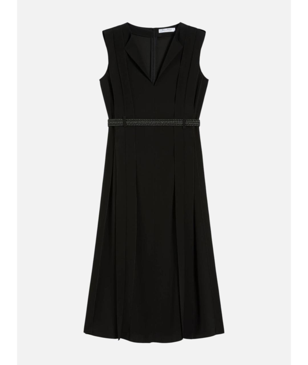 MAX MARA Черное повседневное платье, фото 6