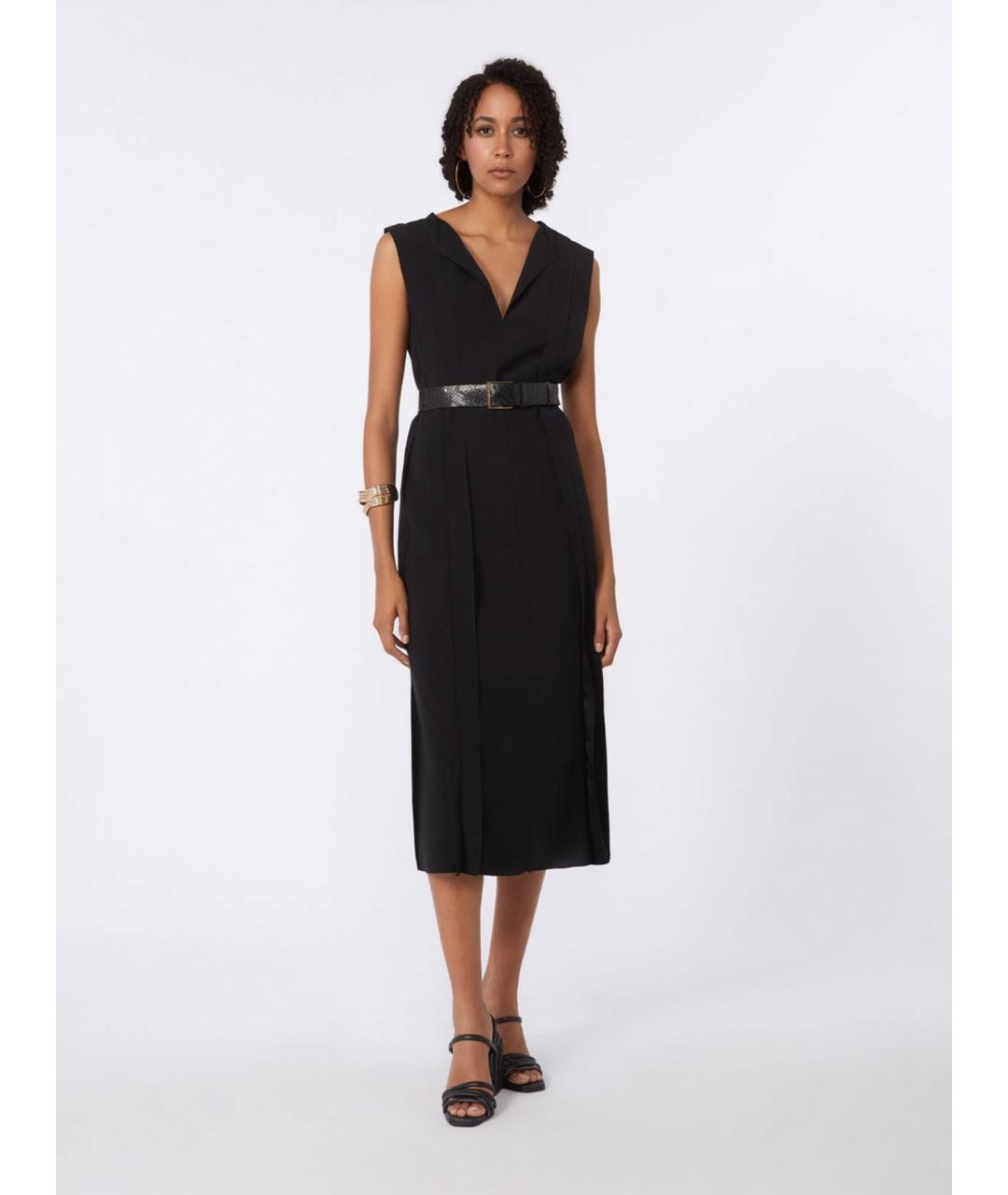 MAX MARA Черное повседневное платье, фото 2