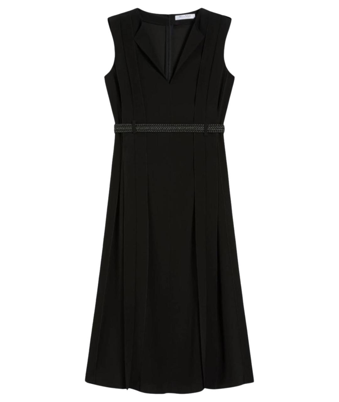 MAX MARA Черное повседневное платье, фото 1